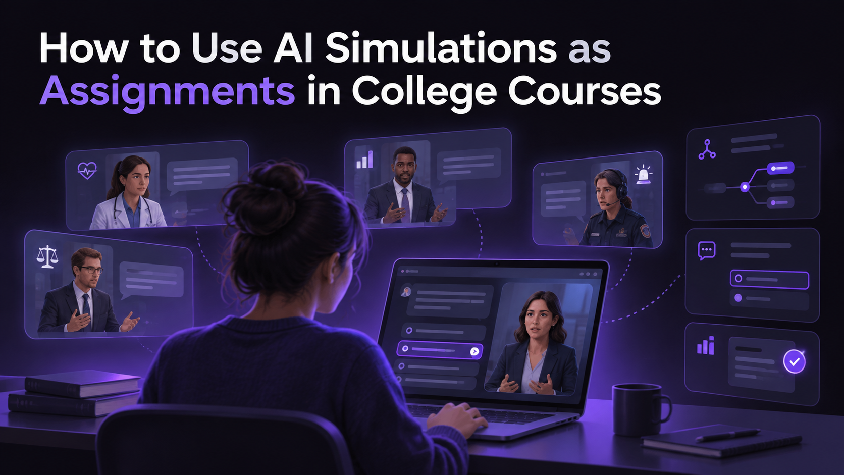 How to Use AI Simulations as Assignments in College Courses