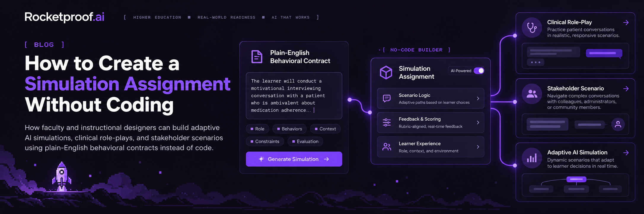 How to Create a Simulation Assignment Without Coding